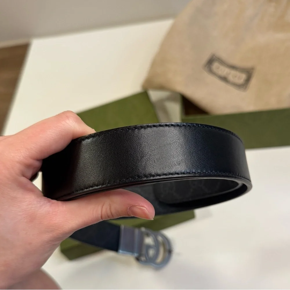 DISCONTINUED Gucci GG Marmont reversible belt - Picture 10 of 13